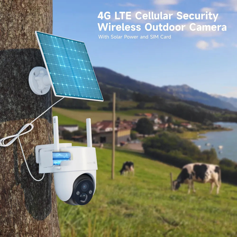 Why a 4G Outdoor Battery Camera with Solar Panel is Perfect for Remote
