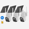 GO3G 4G LTE Security Camera (3-Cam)