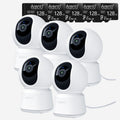 Bundle-5 P2F Indoor Security Camera & 5 128GB SD Card