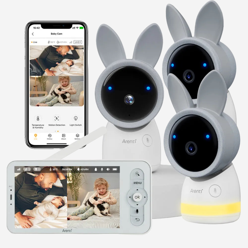 Bundle-AInanny 3-Cam Baby Monitor