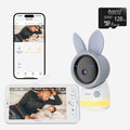 Bundle-AInanny A4 Kit (1 camera & 1 screen) & 128GB SD Card