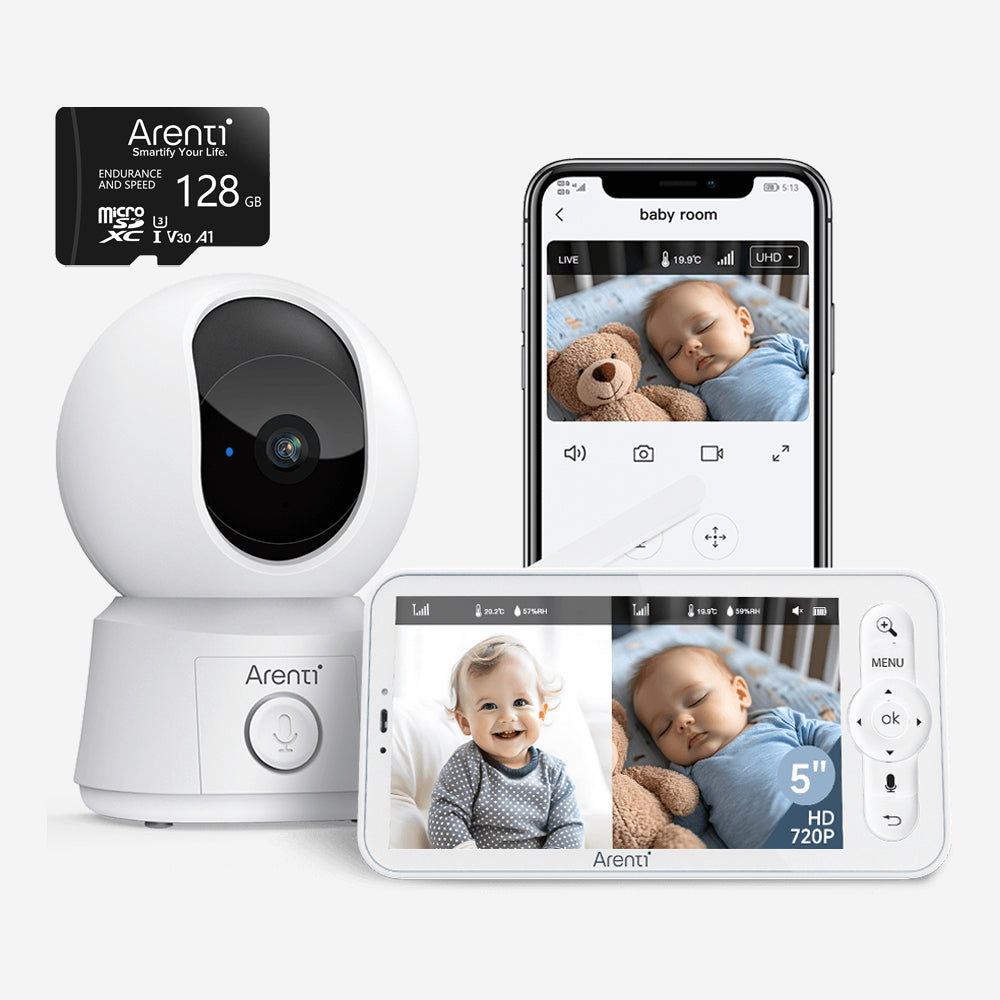 Bundle-AInanny B2 Kit (1 camera & 1 screen) & 128GB SD Card