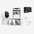 Bundle-AInanny B2 Kit (1 camera & 1 screen) & 128GB SD Card & Bracket