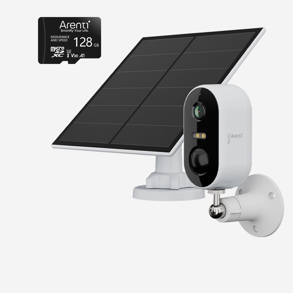 Bundle-GO1 Kit Oudoor Security Camera & 128GB SD Card