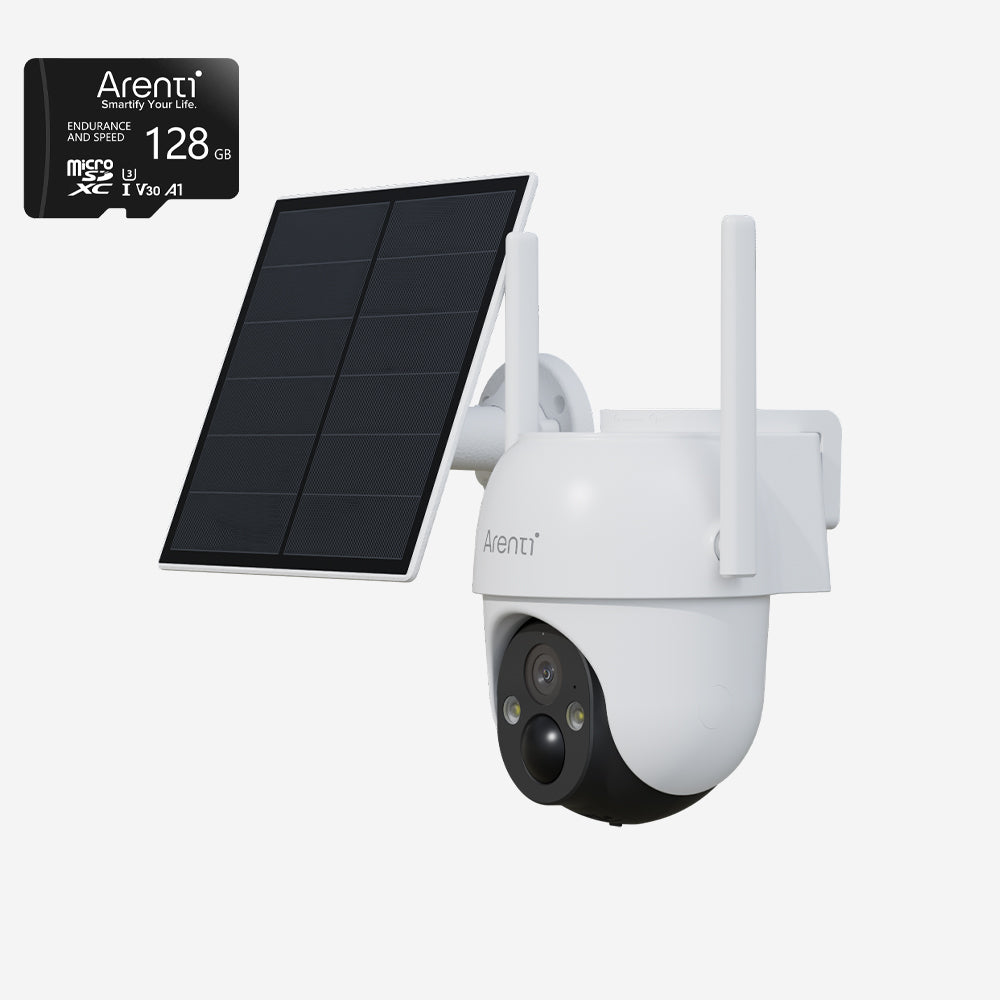 Bundle - GO2T Oudoor Security Camera & 128GB SD Card