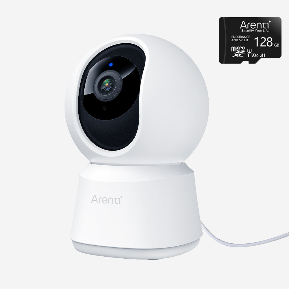 Bundle-P2F Indoor Security Camera & 128GB SD Card