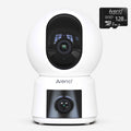 Bundle-P3TT Dual-Cam Indoor Camera & 128GB SD Card